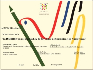 Mesa Redonda sobre el rol de la Institución Nacional de Derechos Humanos y Defensoría del Pueblo (INDDHH) 